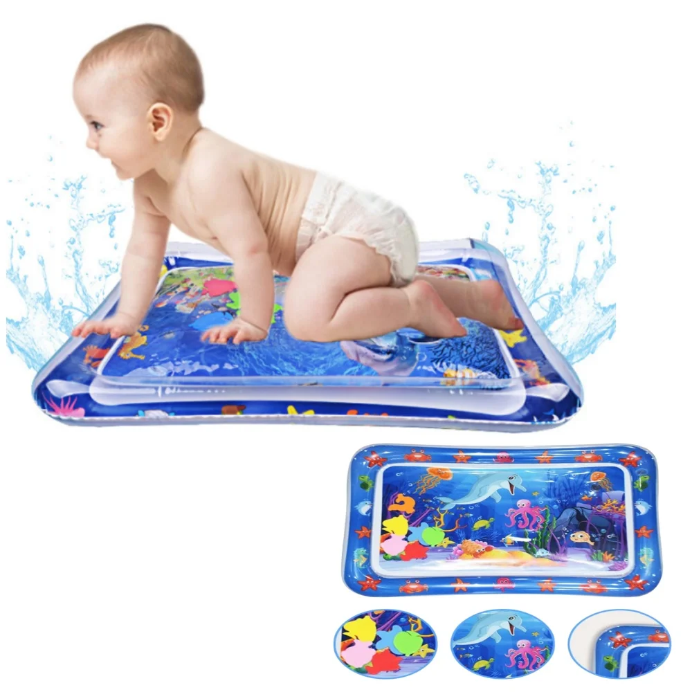 Baby Wasser Spielen Matte Aufblasbare Kissen PVC Infant Bauch Zeit Kleinkind Wasser Pad für Kinder Frühe Bildung Entwicklung Aktivität Spielzeug