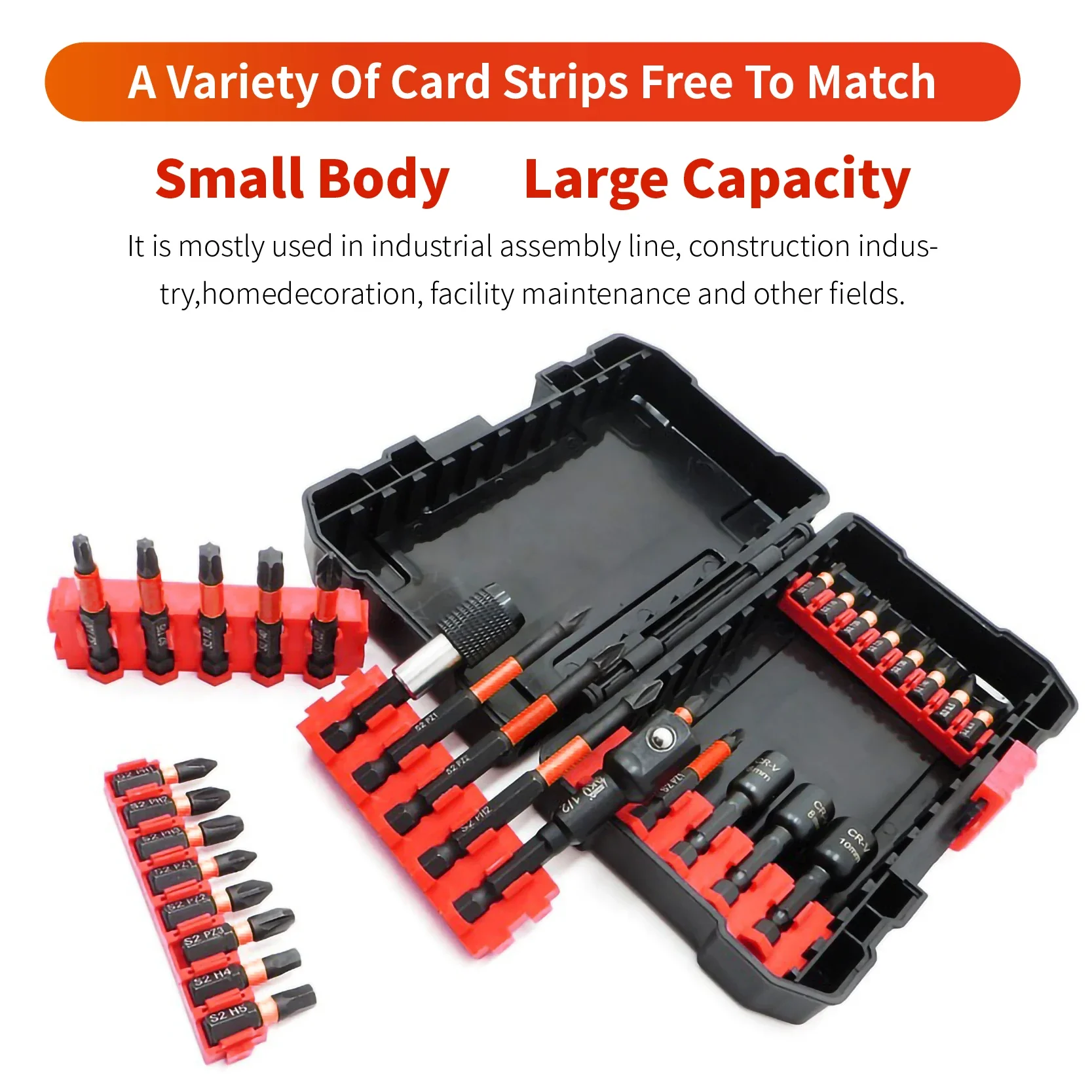 LIXIU S2 impact screwdriver bit set Phillips strong magnetic screwdriver bit set multifunctional strong agnetic Automotive tools