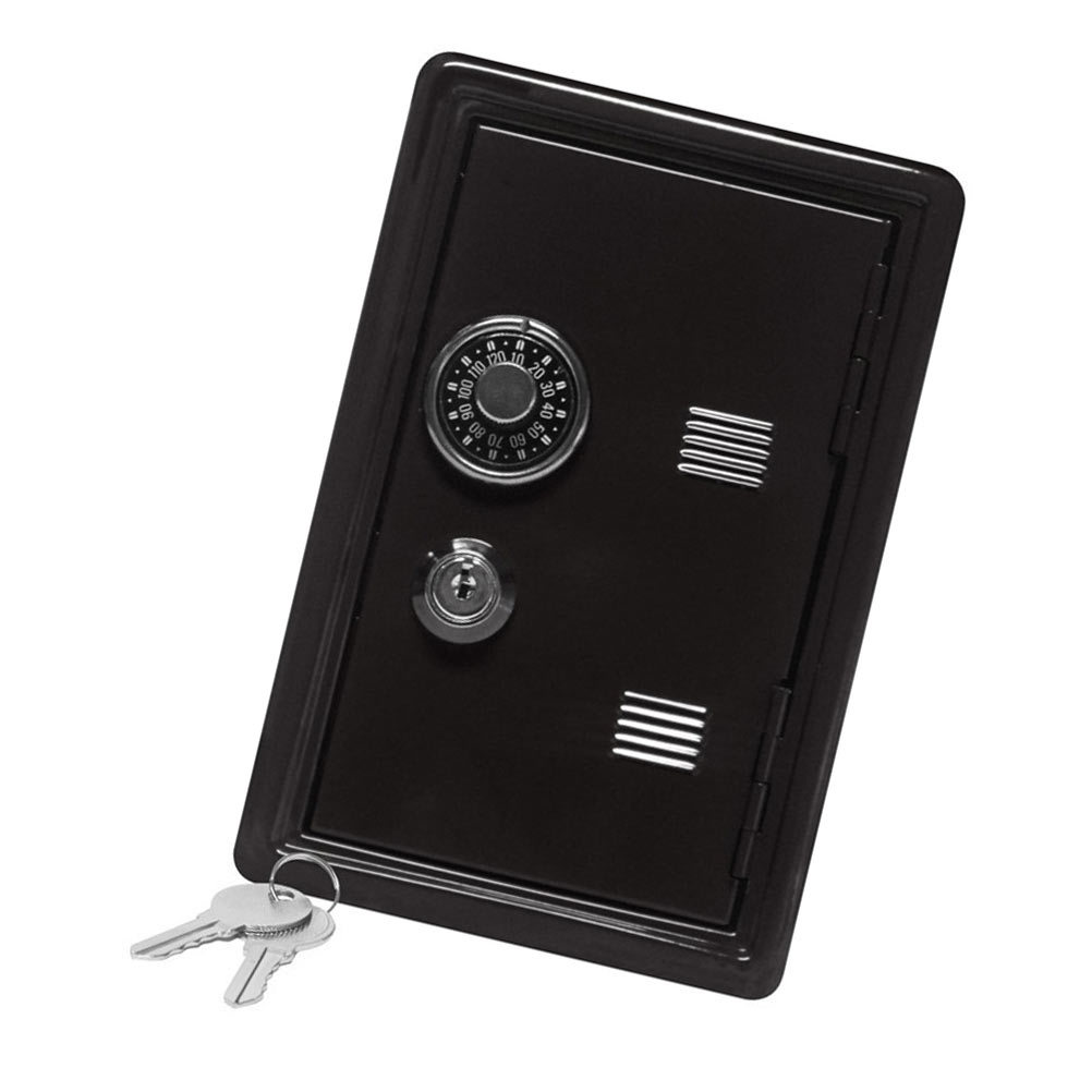 1 stks Geld Strongbox Premium Iron Lock Desktop Mini Geld Opslag Container Home Office Accessoire