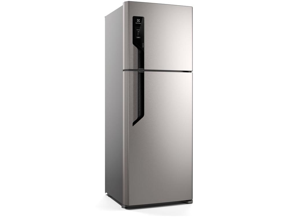 Geladeira/Refrigerador Electrolux Frost Free Duplex Inox Look 480L Efficient TF71S - 110V