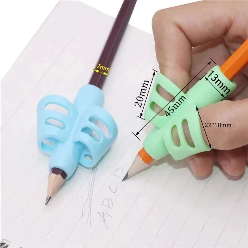 4/6-Piece Silicone Pen Holder For Children, Perfect For Correcting Handwriting Posture And Handwriting Training.
