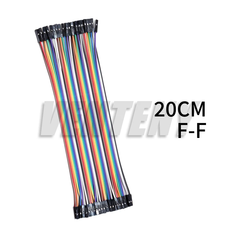 40Pin Dupont Linea 30CM/20CM/10cm Maschio a Maschio + Femmina a Maschio + Femmina a Femmina Jumper Wire Dupont Cavo per arduino KIT FAI DA TE