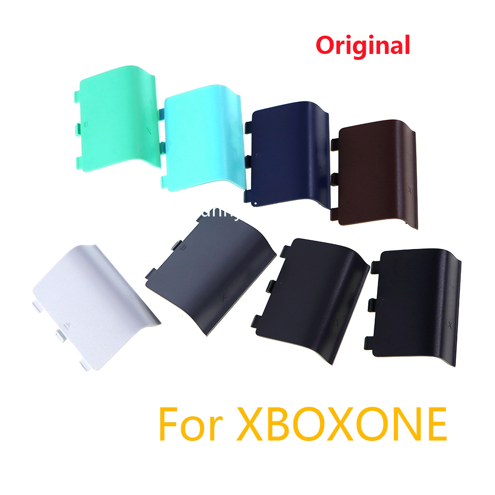 1pc New Replacement battery cover cap door with logo for xbox one controller xbox one s gamepad battery cover case