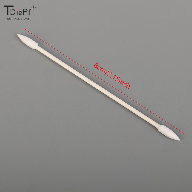 Cotonete descartável 8cm, 25 partes um saco