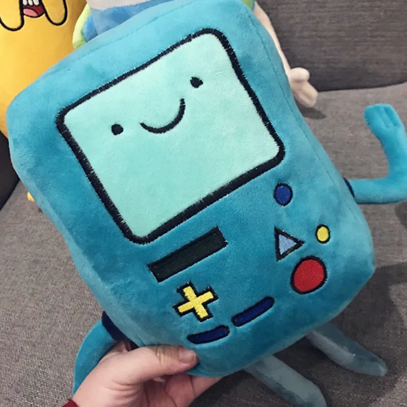 28-42 ซม.Finn Jake BMO ตุ๊กตาสัตว์ยัดไส้ตุ๊กตา Creative Adventure Time ของเล่นตุ๊กตาการ์ตูนตุ๊กตาตุ๊กตาเด็กของขวัญ