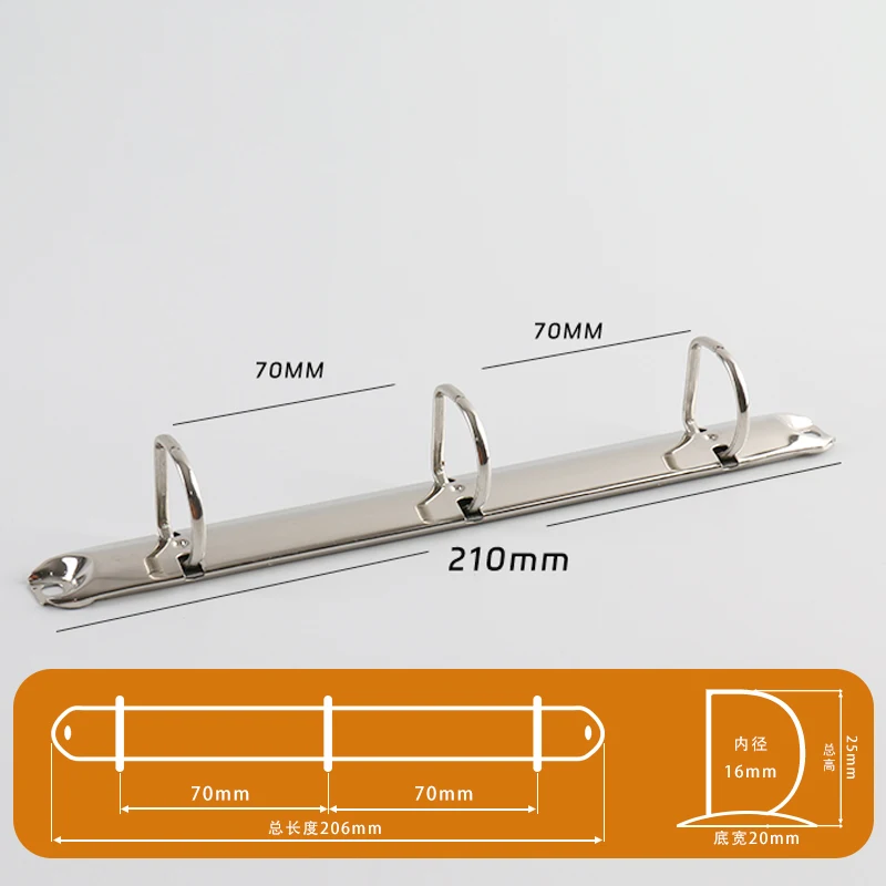 Túi Nhựa PVC Cực Tối Giản 6 Lỗ Rời Lá Xách Tay Tạp Chí Nhật Ký A5 A6 A7