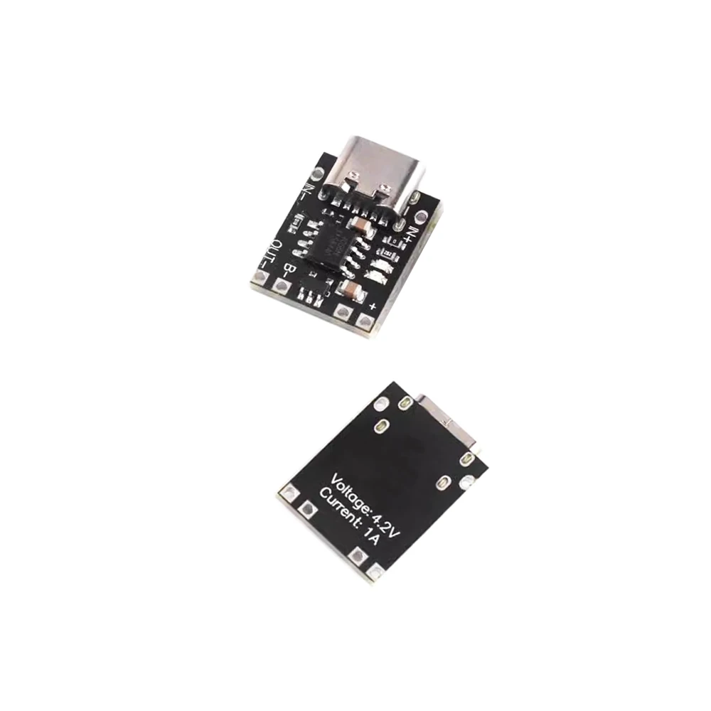 Ultra-Small Lithium Battery Charging Panel DC 5V 1A Ternary Lithium Battery 3.7V4.2V Charger Module Type-C Protection Board