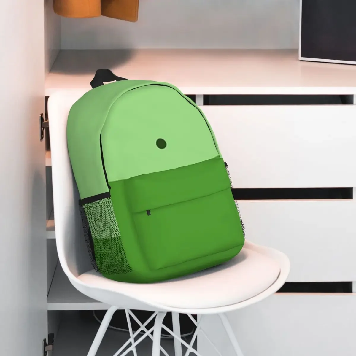 Mochila Finn The Human, nuevo bolso escolar con patrón de moda, mochila ligera con estampado de 15 pulgadas