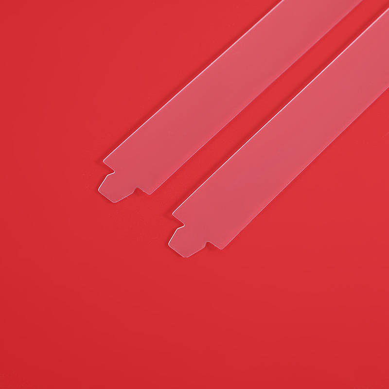 200PCS PVC Transparent Plastic Collar Support  Interior Packaging Materials Accessories White Shirt‘s Collar Stays Customized