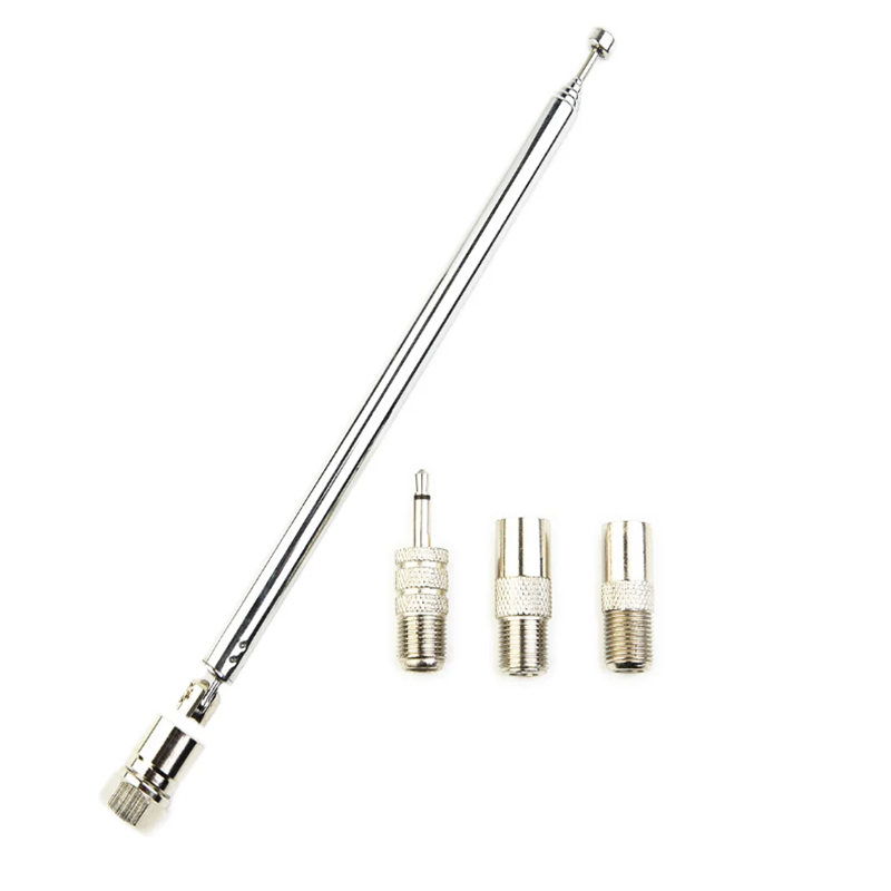 Teleskop DAB FM Radio Antenne Adapter HiFi AV Empfänger Mini System Antenne Antenne Länge F-männlich Stecker Radio Zubehör