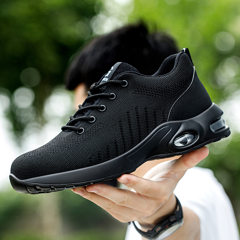 Nowe style męskie buty ochronne ze stalowym podnoskiem Anti-smash trampki robocze obuwie ochronne męskie niezniszczalne buty robocze buty taktyczne