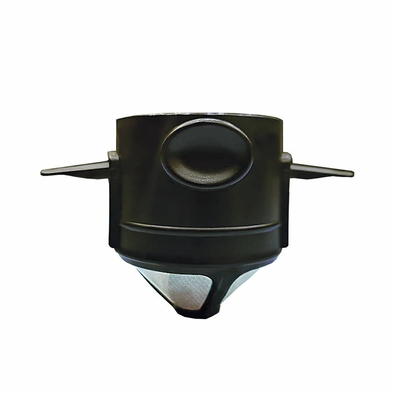 Caffettiera riutilizzabile in acciaio inossidabile con filtro per caffè pieghevole portatile economico Mini tazza gocciolatore per caffè pieghevole senza carta