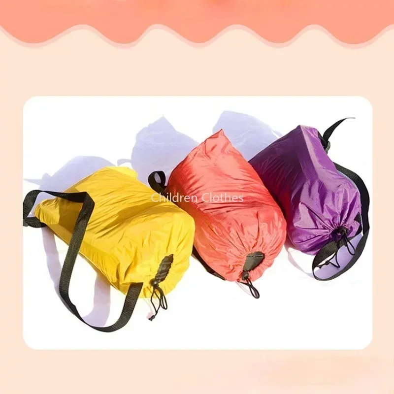 Quick Inflation Foldable Inflatable Lounger for Lazy Outdoor Relaxation Air Sofa Layers Couch Furniture Single Sofas Home Relax