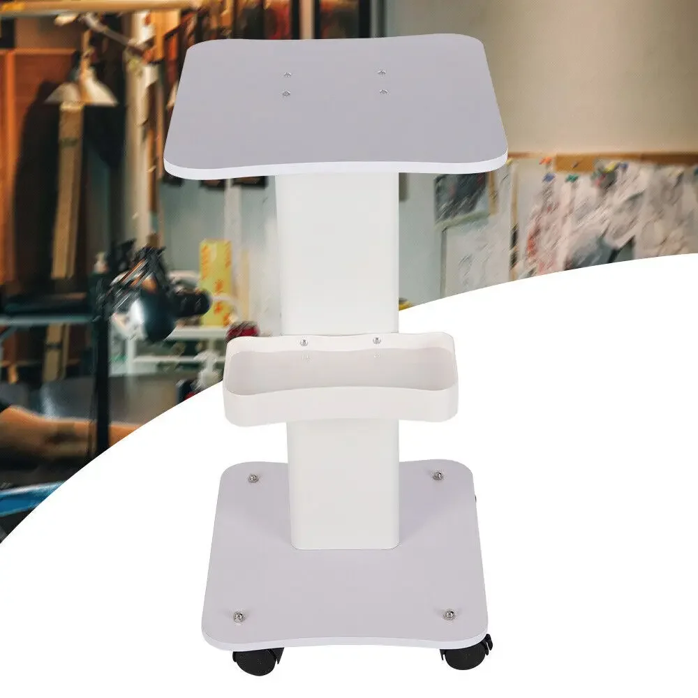 Carrello da tavolo per salone Carrello con rotelle Carrello per salone Spa Attrezzatura per la conservazione della bellezza Supporto per organizer per macchine Carico massimo 40 kg
