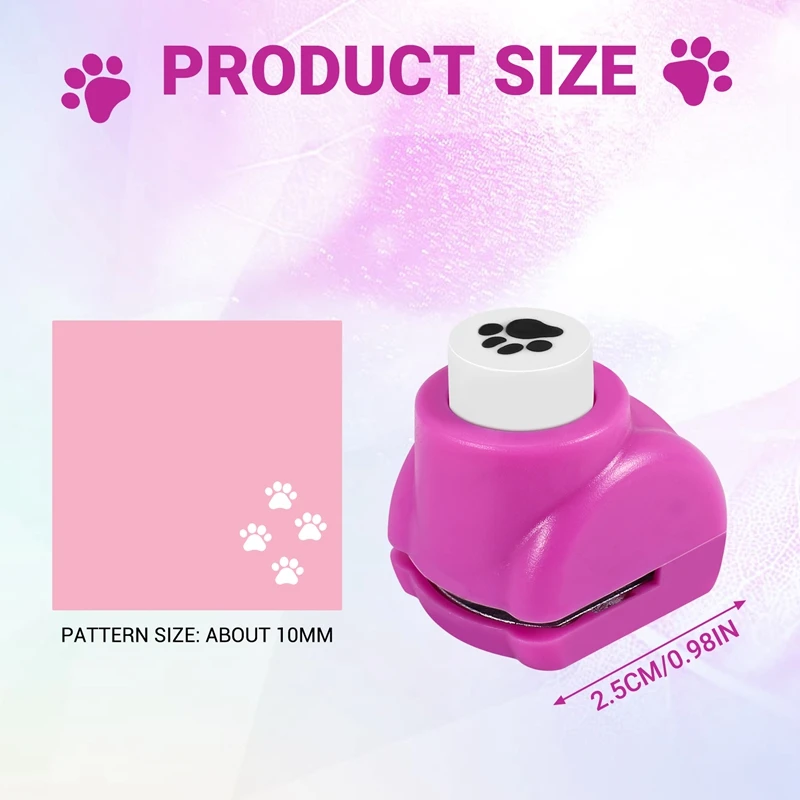 Mini Sammelalbum Handmade Cut Card Craft Calico Printing DIY Papier Shaper Schlag (Paw)