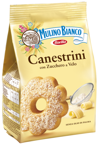 Canestrini-Zuckerbutterkuchen in Pulverform 200 g – Mulino Bianco