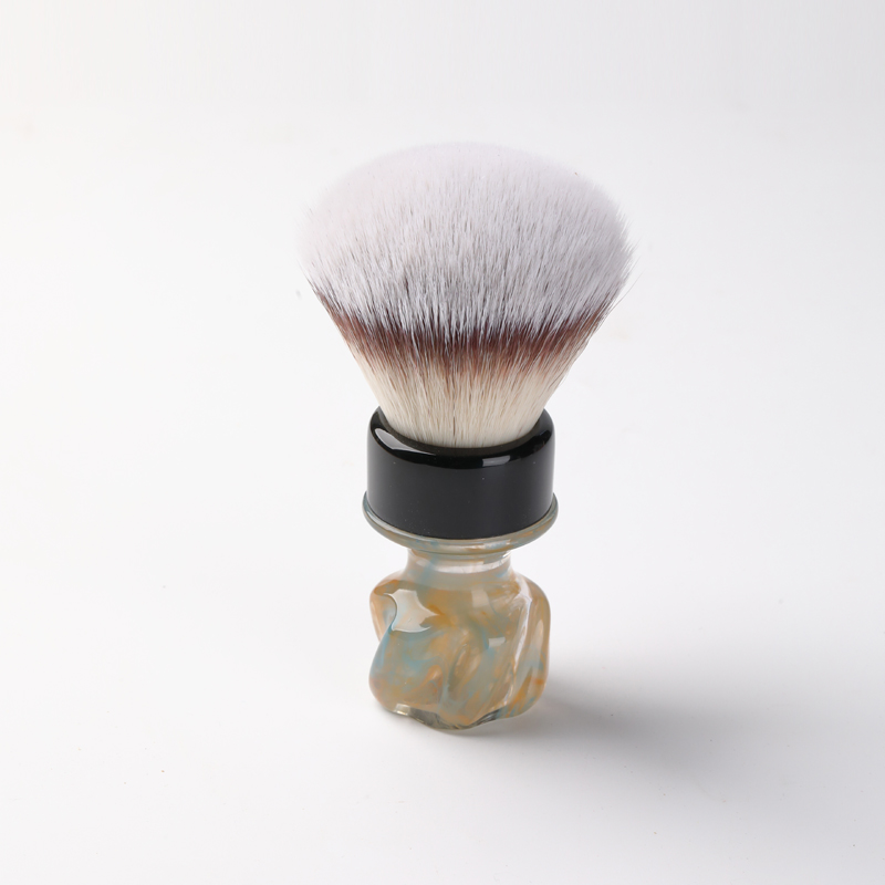 YAQI Nebula 28MM Brocha de afeitar húmeda con nudo sintético
