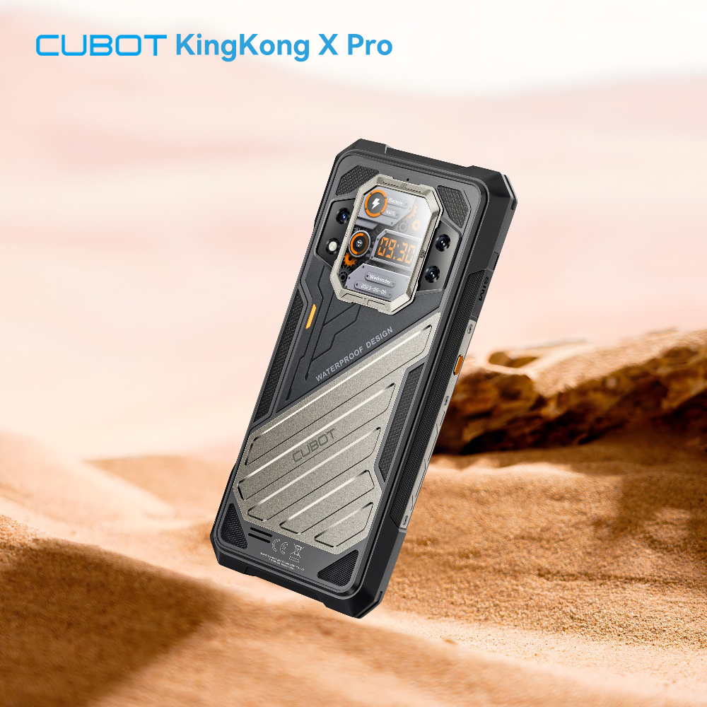 CUBOT KINGKONG X PRO-teléfono móvil inteligente resistente, Smartphone 5G con MTK Dimensity 8200, 144Hz, pantalla de 6,72 pulgadas, 10200mAh, 24GB/48GB de RAM + 256GB de ROM, cámara de 100MP, NFC