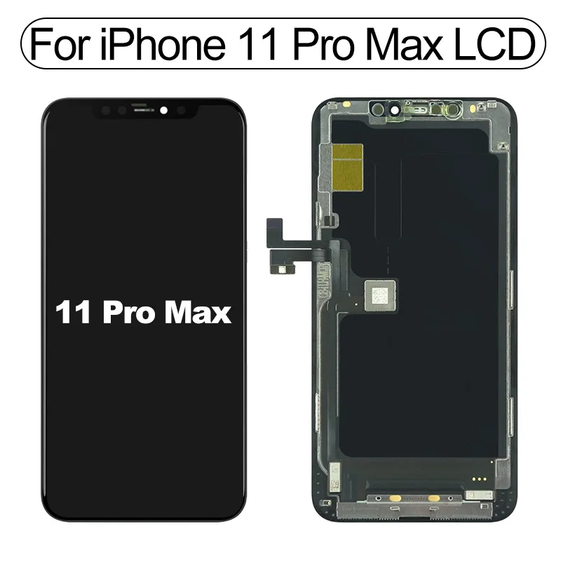 AAA+++ OLED Per iPhone 12 Mini 12 Pro MAX Display LCD Parti di ricambio per iPhone 11 11 PRO Max Display Incell No Dead Pixel