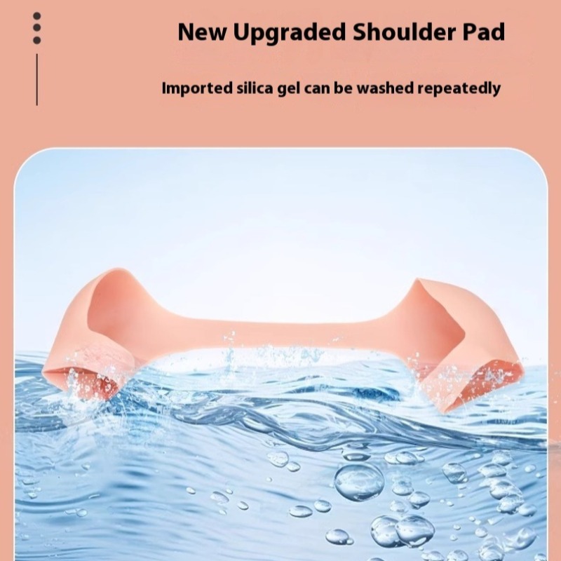 Verstelbare siliconen schoudervullingen Afneembare vierkante contour Cosplay Enhancer Herbruikbare slanke vulling Kostuumaccessoire Heren Dames