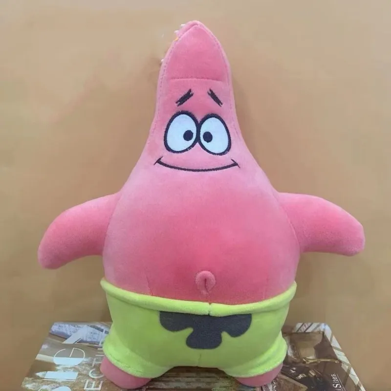 Spongebob Patrick Star Eugene H. Krabs Gary the Snail Plush ของเล่นโยนหมอนตกแต่งฮาโลวีนของขวัญวันเกิดเด็ก