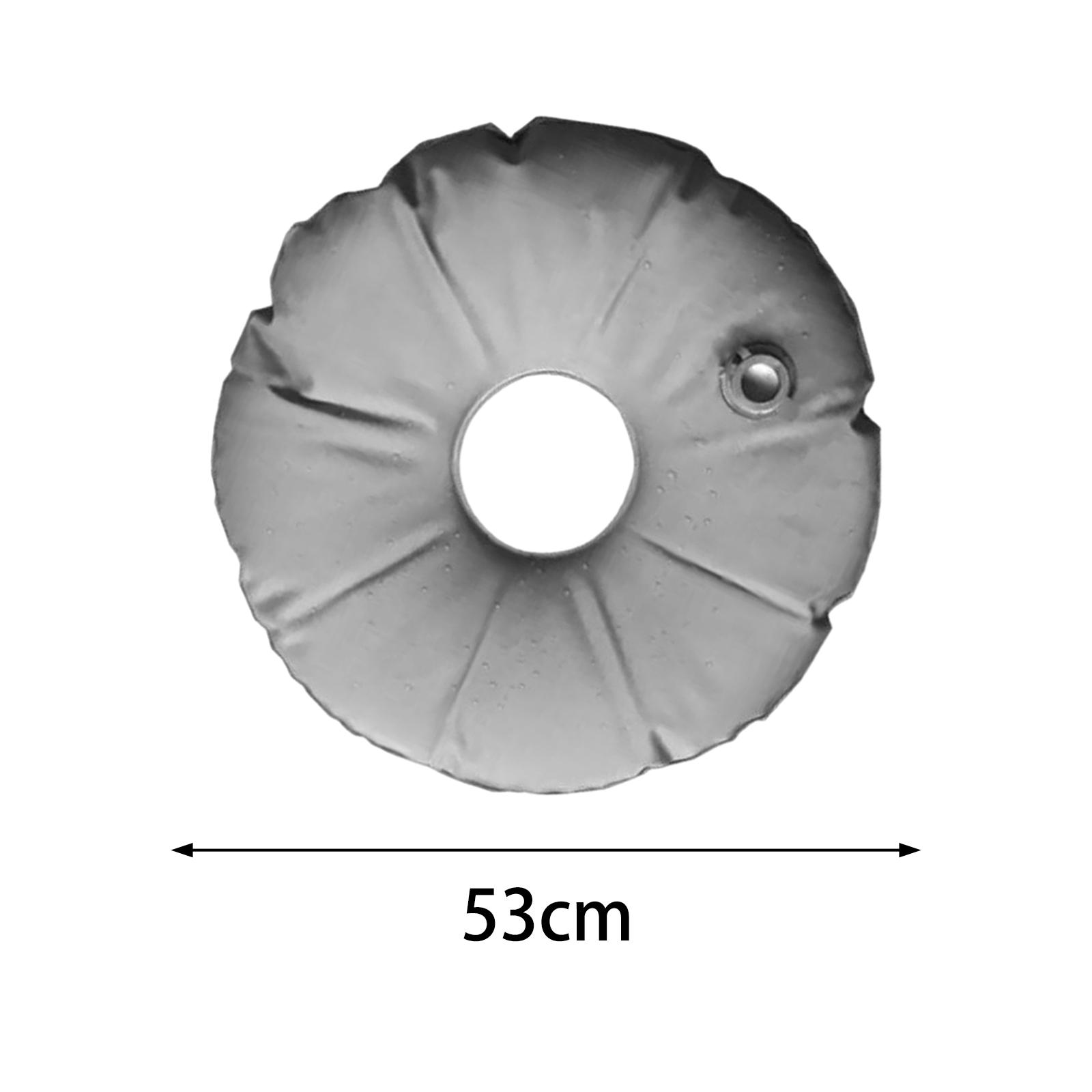 Base de paraguas con bandera de peso, bolsa de peso de agua rellenable, resistente, soporte de poste de bandera de plumas