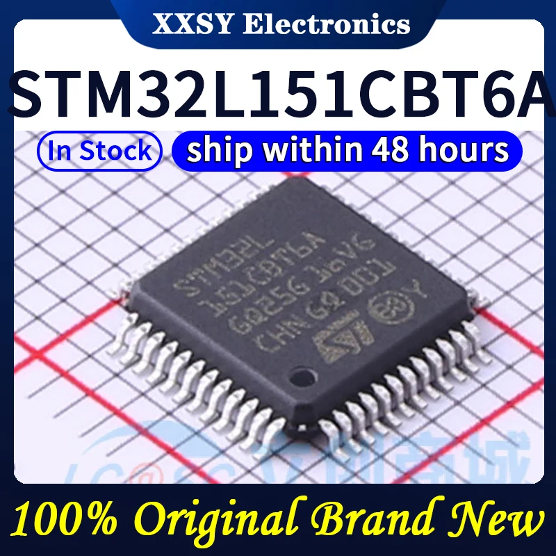 STM32L151C8T6 STM32L151C8T6A STM32L151CBT6 STM32L151CBT6A STM32L151R8T6 STM32L151R8T6A STM32L151RBT6 STM32L151RCT6 Alta calidad