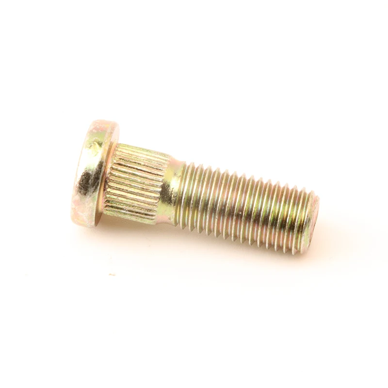 4 ชิ้น/ล็อต Spline สกรู M10 * 1.25 ล้อ Hub Stud 10.9 เหล็กสําหรับ ATV UTV Buggy Kart Quad Bike อุปกรณ์เสริม