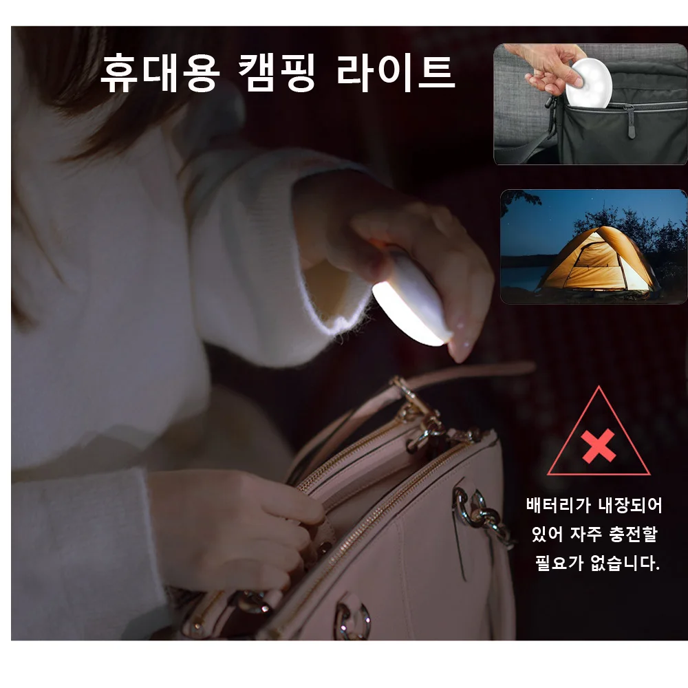 PIR 모션 센서와 Xiaomi 밤 빛 LED 침실 룸 장식에 대 한 충전식 USB 부엌 캐비닛 밤 램프