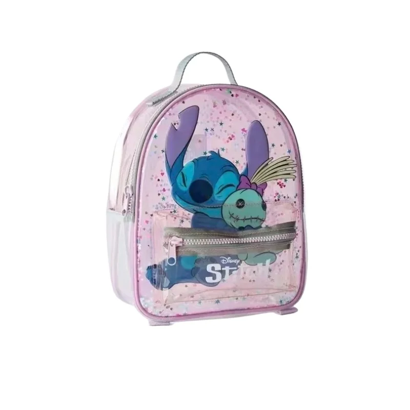 New Disney cartoon Stitch Backpack bag Kindergarten school bag lady girls ball birthday gift