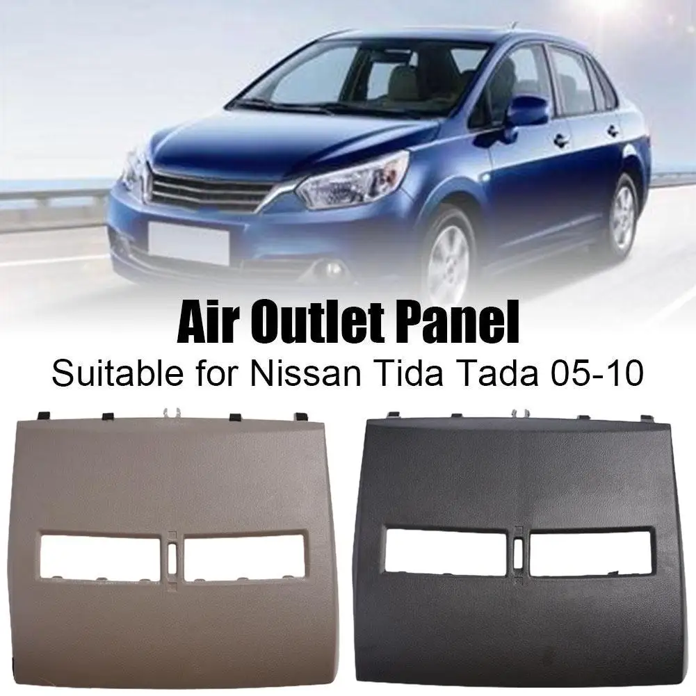 Auto Armaturen brett Klimaanlage Auslass platte Kühlergrill Abdeckung für Nissan Tiida 2014-2017 68414-ed50 Auto Instrument Abdeckplatte