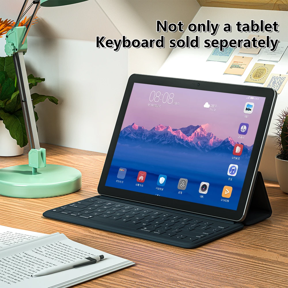 New 10.1 Inch Tablets 4G LTE Android 12 Phone Call 8GB RAM 256GB ROM Dual GPS Bluetooth WiFi Google Tablet PC