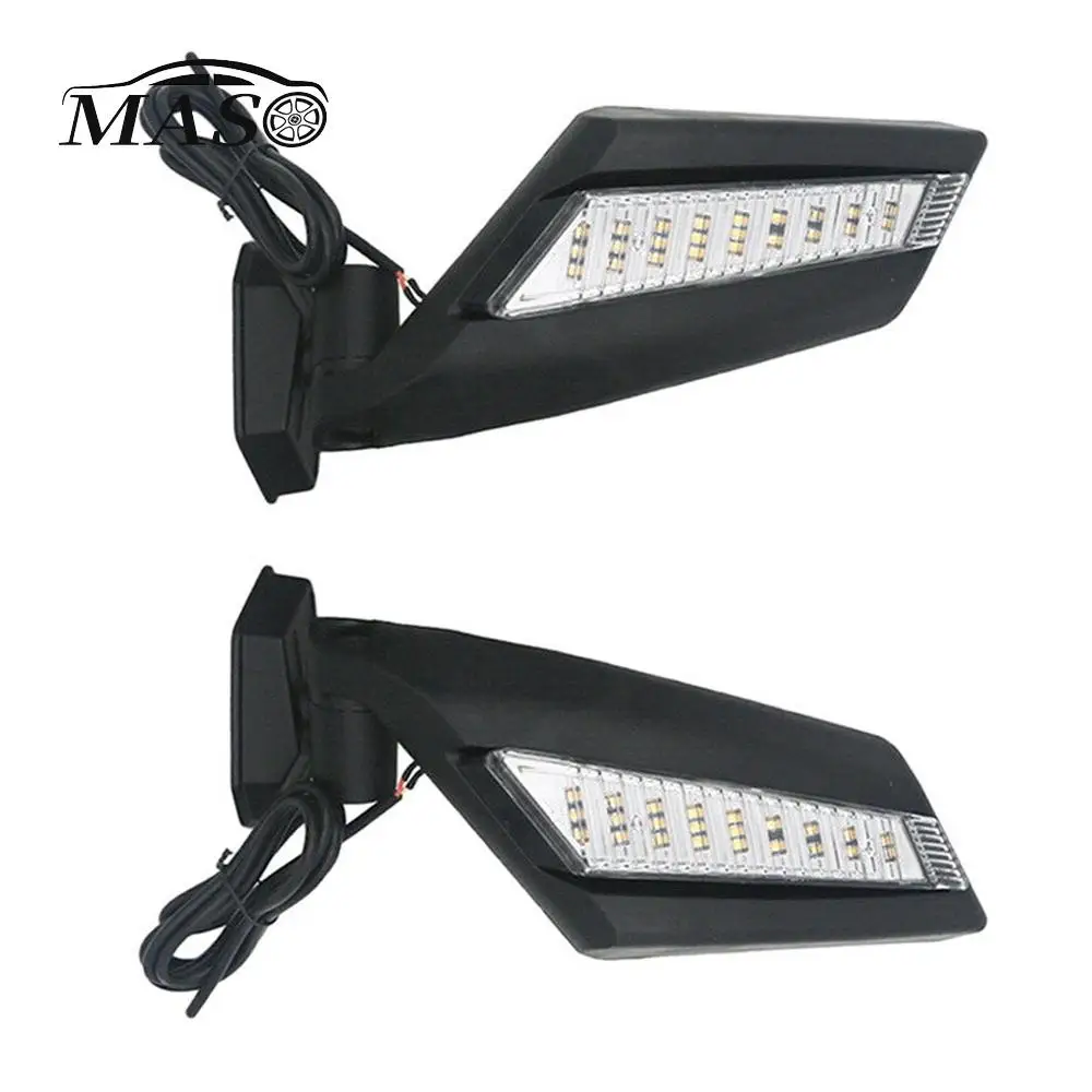 2pcs UTV กระจกมองหลัง LED เลี้ยวไฟสัญญาณสําหรับ Bombardier Can-Am Maverick X3 Turbo(R) 2017-2020