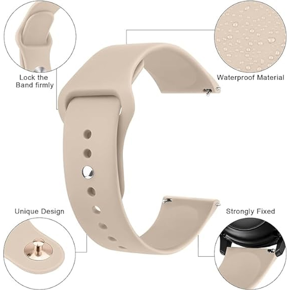 20mm 22mm Straps For Samsung Galaxy watch 4/5/6/7/FE/Pro/Classic/Active 2/Gear S3 44mm 40mm bracelet correa HUAWEI GT 2E/3 Band