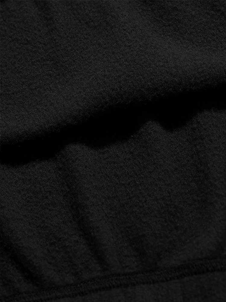남성용 ZAFUL 까마귀 퍼지 폴라 플리스 스웨트 레터 수 놓은 터틀넥 streetwear 풀오버 겨울 유니섹스 지퍼 스웨트