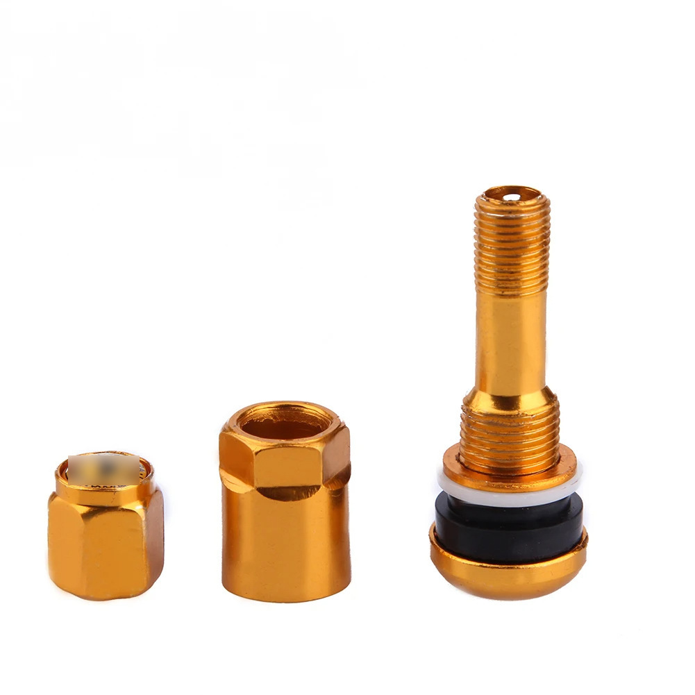 4 Uds. Tapas de vástagos de válvula universales, tapas de vástagos de válvula de neumático de rueda sin cámara de Metal para coche y motocicleta, vástagos de válvula de aire de neumático de aleación de aluminio