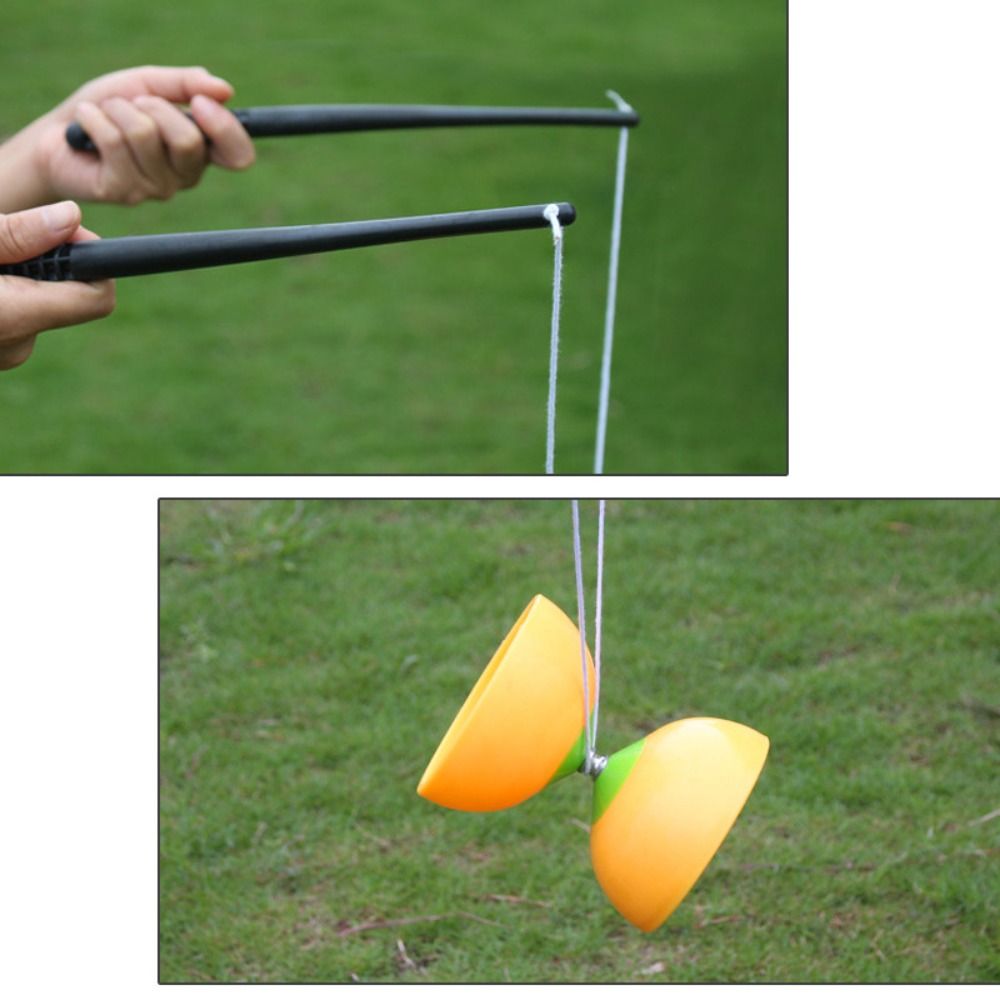 Equipamento De Treinamento Sensorial Chinês, Diabolo De Couro Macio, Espessado Chinês yo-yo Brinquedo, Forma De Tigela