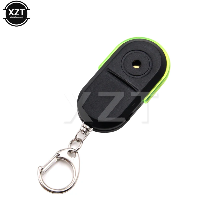 New Intelligent Anti-loss Alarm Wallet Mobile Phone Key Finder Locator Key Chain Whistle LED Mini Anti-loss Key Finder Sensor