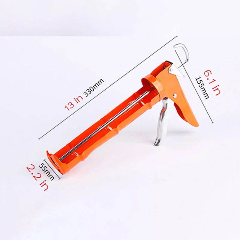 1PCS Rotatable Sealant Gun Professional Silicone Applicator Caulking Agent Silicon Nozzle Concrete Tools Tile Joint Tool Mouths