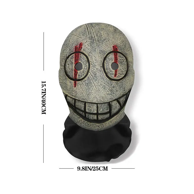 3D Printed Skull Pattern Mask Halloween Party Funny Cosplay Props Full Face Elastic Mesh Breathable Masks Balaclava Headcovers