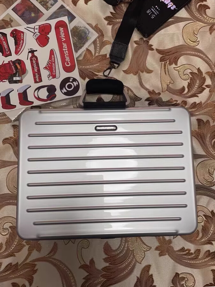 Professional Waterproof Hard Shell Crossbody Bag for MacBook Pro/Air & iPad Pro | Shockproof Laptop Case with Tablet Sleeve