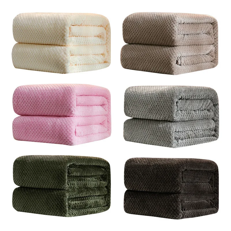 두꺼운 아기 담요 신생아 Swaddle Wrap을위한 부드러운 양털 이불 아기 침구 액세서리 소파 담요 유모차 커버 어린이 선물