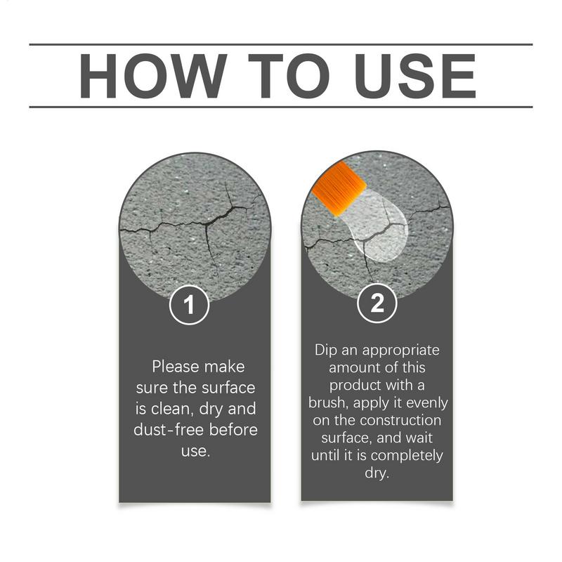 Mastic d'étanchéité transparent, revêtement imperméable, agent anti-fuite, étanche, invisible