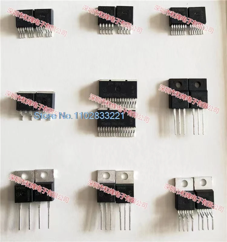 IRF3205 IRF1010E IRF2807 IRFZ48N IRFB3207 IRF1018E, lote de 10 unidades