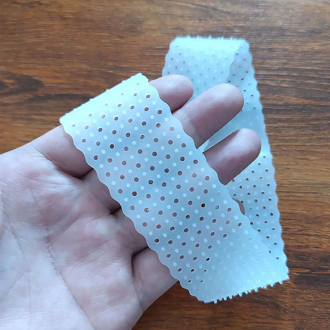 Banda de silicona antideslizante para peluca, banda elástica transparente y transpirable, diadema para peluca, banda elástica para pelucas