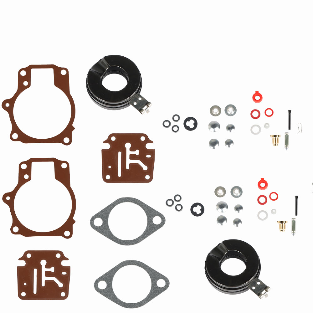 Набор из 2 карбюраторов для карбюратора, комплект для сборки карбюратора w Float для Johnson evinгруб 50 55 60 HP