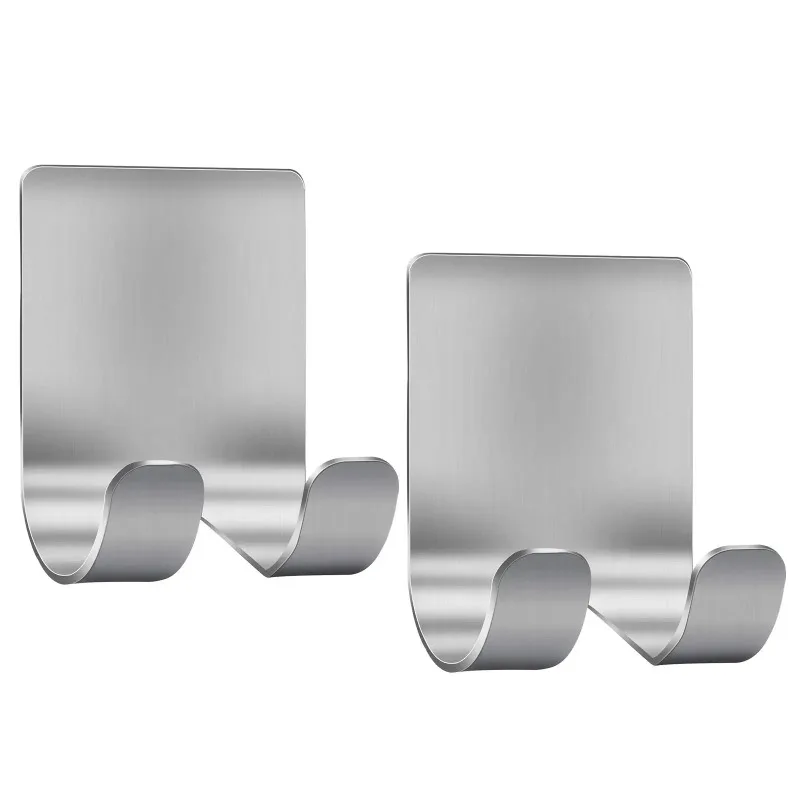 2 pezzi porta rasoio in acciaio inossidabile da uomo rasoio da barba supporto per rasoio da barba scaffale per rasoio da barba gancio per bagno organizzatore