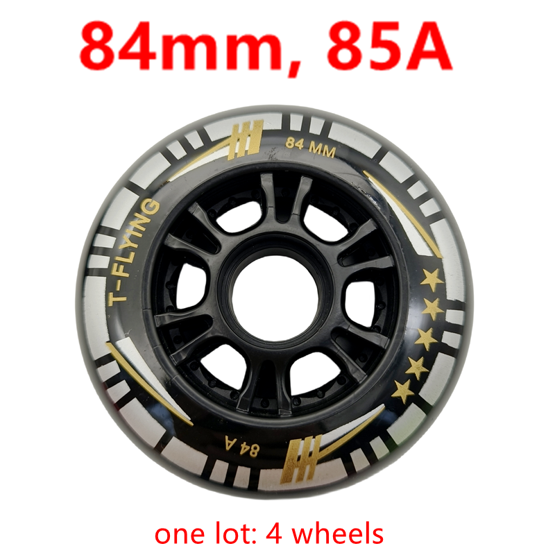 Frete grátis roda de skate roda de velocidade 84mm 90mm 100mm 110mm 4 rodas cada lote