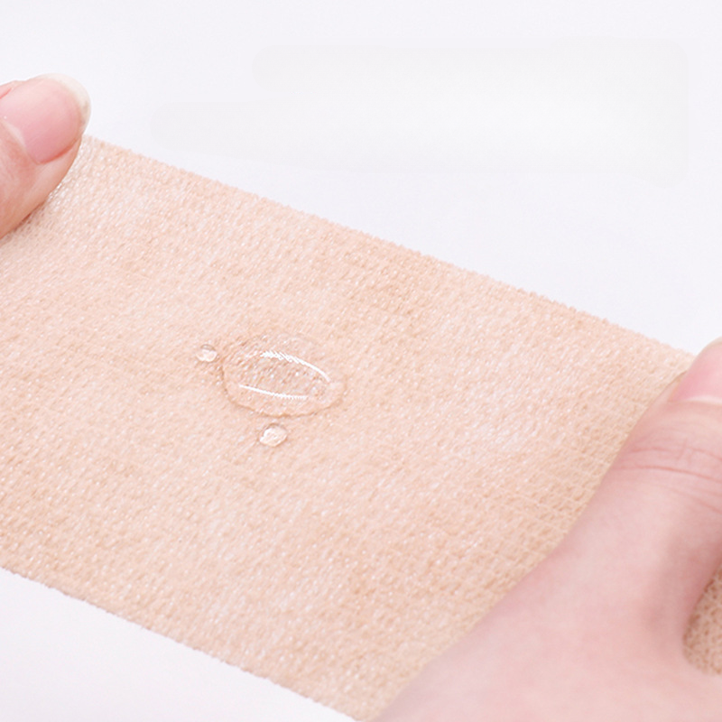 1 rollo de vendajes autoadhesivos, no tejidos elásticos, cinta de vendaje para heridas de primeros auxilios, vendajes de protección deportiva, 4 especificaciones