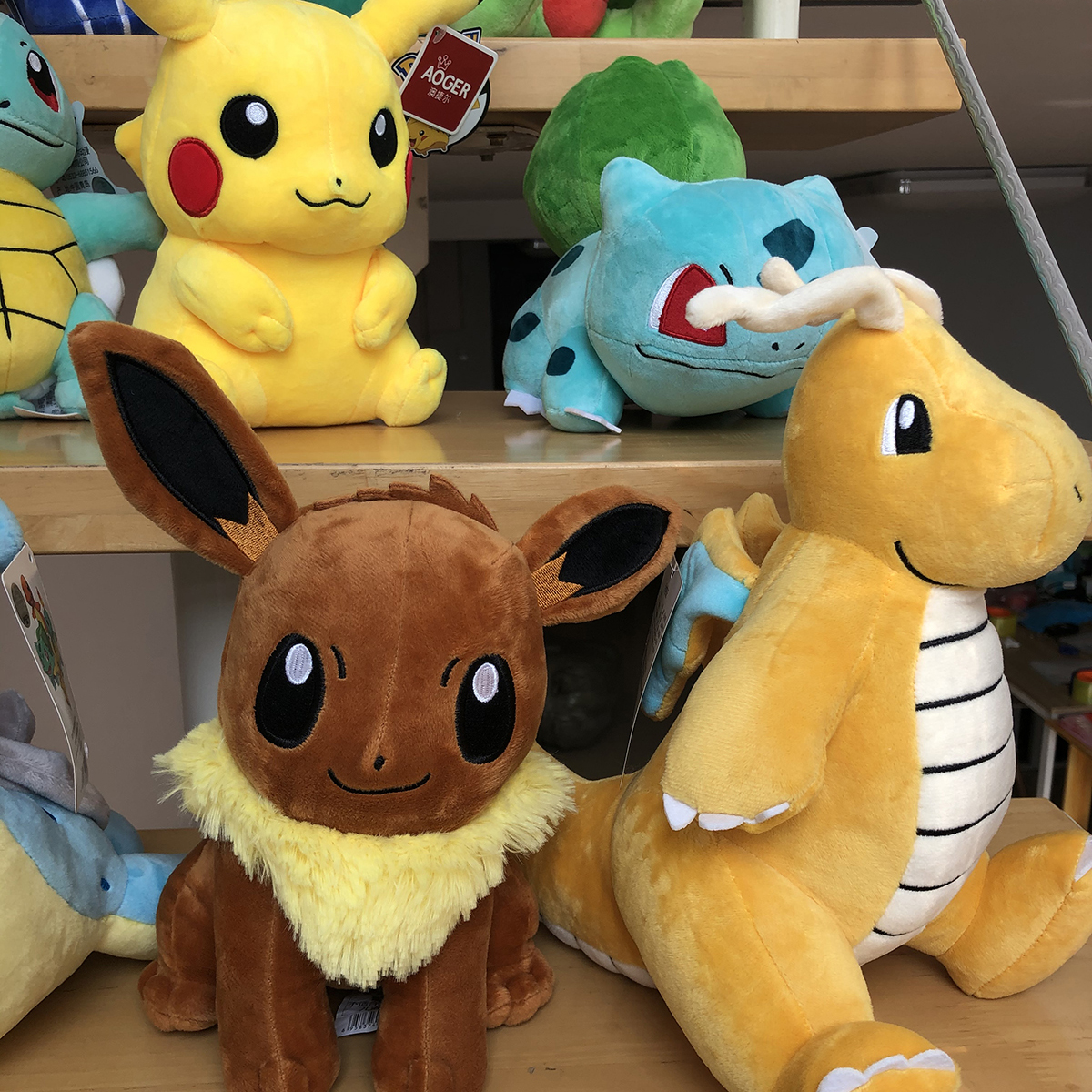 Pokemon brinquedo de pelúcia alta qualidade com tag anime dos desenhos animados pikachu charmander squirtle bulbasaur boneca de pelúcia presente para crianças